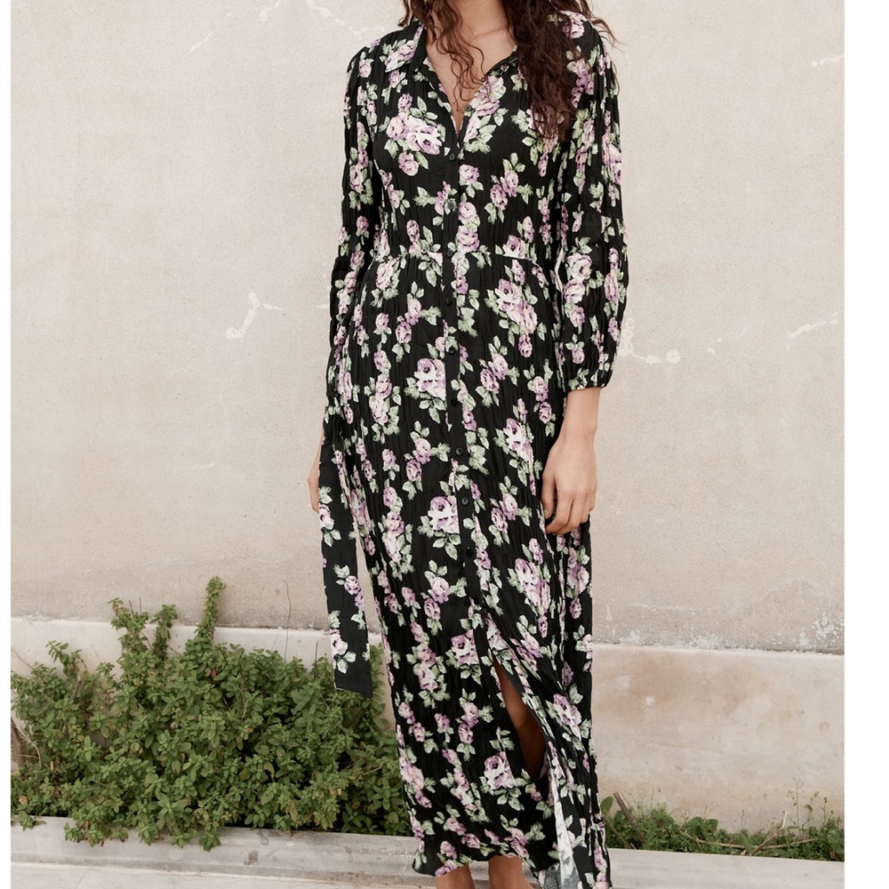 Zara floral dress